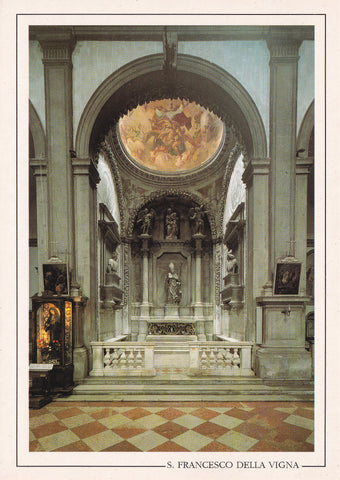 AK Venezia. Chiesa di S. Francesco della Vigna. Cappella Sagredo.
