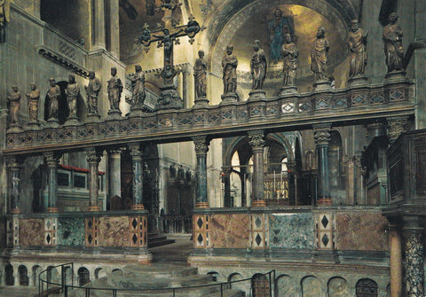 AK Venezia. Basilica S. Marco - Iconostasi.