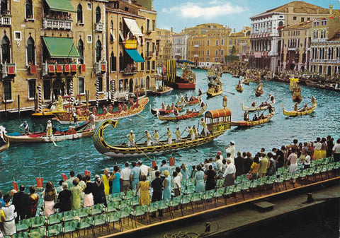 AK Venezia. Canal Grande - Regata Storica.