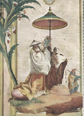 AK Vicenza- Foresteria della Villa Valmarana  Giandomenico Tiepolo. Scena cinese.