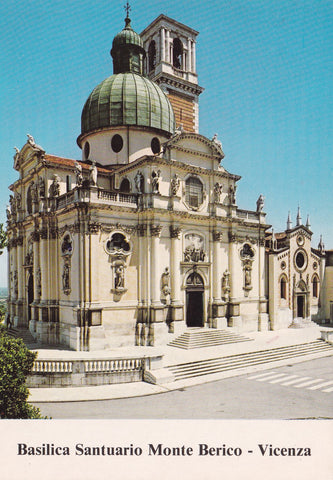 AK Vicenza. Basilica Santuario Monte Berico.