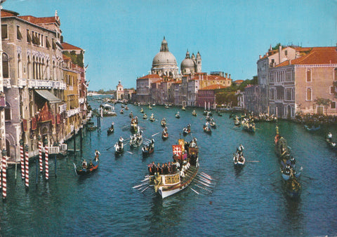 AK Venezia Folclore di Venezia - Regata Storica.