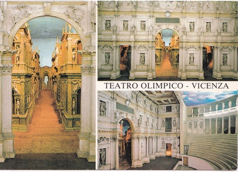AK Vicenza. Teatro Olimpico. Interno (Palladio)