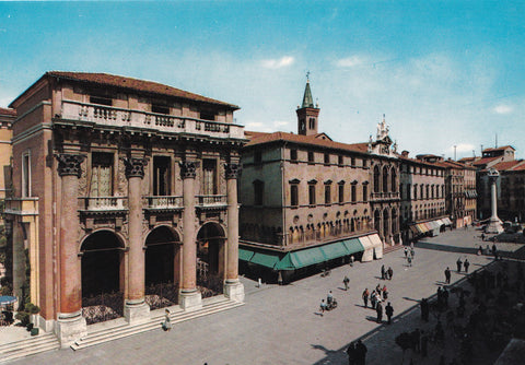 AK Vicenza. Piazza dei Signori - Particolare.