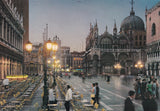 AK Venezia. Piazzetta S. Marco Notturno.