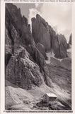 AK Rifugio Vicenza del Sasso Lungo con Dente di Mezzodi (Langkofelhütte) (1934)