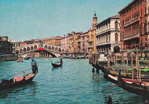 AK Venezia. Ponte di Rialto.