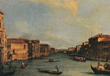 AK Venezia. Canaletto. Canal Grande.