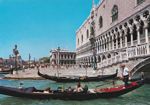 AK Venezia. Palazzo Ducale e Riva degli Schiavoni.