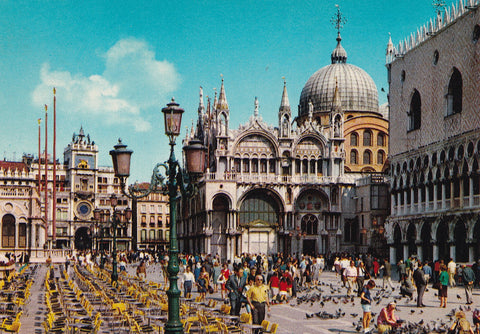 AK Venezia. S. Marco - la piazzetta.