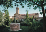 AK Treviso. Tempio di S. Francesco. Veduta del giardino del convento.