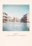AK Venezia. Il Canal Grande a Ca'Rezzonico.