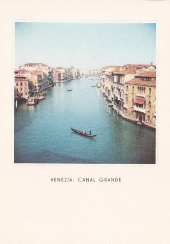 AK Venezia. Canal Grande.