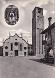 AK Treviso. Basilica Santuario S. Maria Maggiore Piazza e facciata.