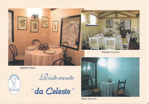 AK Volpago del Montello (TV). Ristorante da Celeste. Via Diaz, 12.