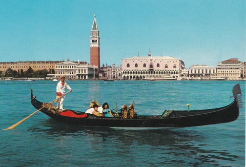 AK Venezia. Panorama del Bacino di S. Marco.
