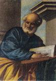 AK Venezia. Basilica dei Frari. S. Pietro - Particolare della celebre Tela di C'a Pesaro. Tiziano.