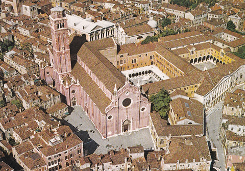 AK Venezia. Basilica S. M. Gloriosa dei Frari.