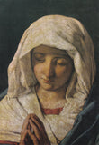 AK Venezia - Chiesa di S. Maria della Salute. G.B. Solari detto Sassoferrato. Madonna Orante.