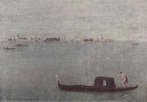 AK Francesco Guardi. Laguna grigia. Mjuseo Poldi Pezzoli, Milano.