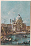 AK Francesco Guardi. La Chiesa della Salute. The National Galleries of Scotland. Edinburgh.
