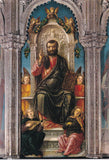 AK Venezia - Basilica dei Frari. bartol. Vivarini. Cappella Corner, L'Evangelista S. Marco.