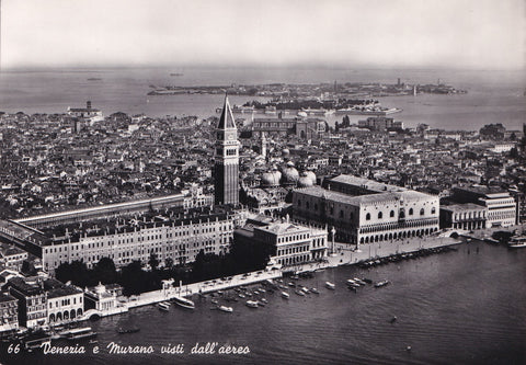 AK Venezia e Murano visti dall'aereo.