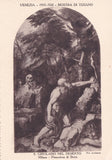 AK Venezia. Mostra di Tiziano (1935). S. Girolamo nel Deserto. Milano - Pinacoteca di Brera.