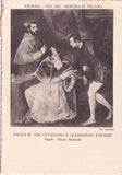 AK Venezia. Mostra di Tiziano (1935). Paolo III con Ottaviano e Alessandro Farnese. Napoli - Museo Nazionale.