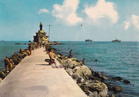 AK Punta Sabbioni. Passeggiata al Faro.