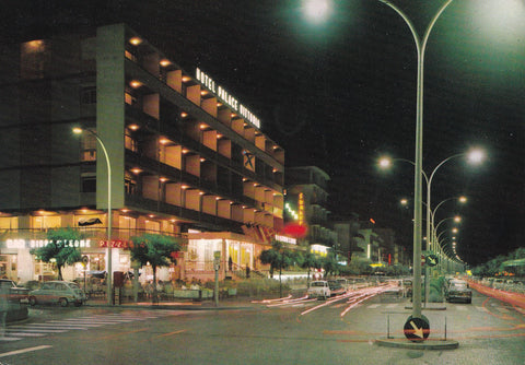 AK Sottomarina. Lungomare Notturno.