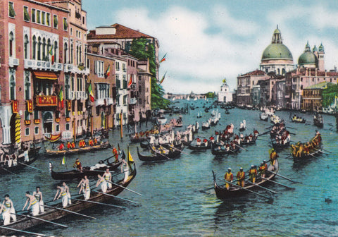AK Venezia. Canal Grande La Regata.