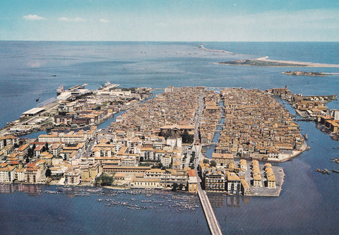 AK Chioggia. Veduta aerea.