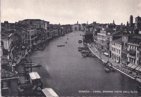 AK Venezia - Canal Grande visto dall'alto.