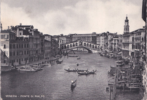 AK Venezia - Ponte di Rialto.