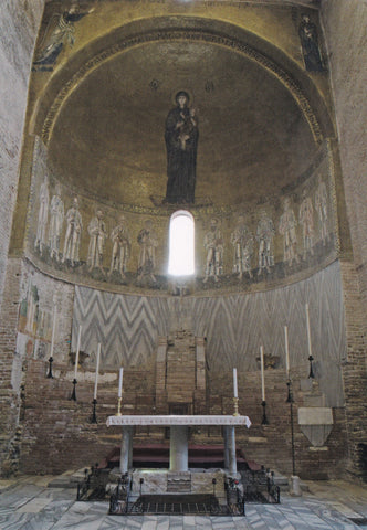 AK Torcello. Basilica di Santa Maria Assunta Mosaico dell'abside.