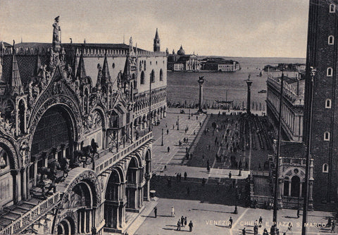 AK Venezia Chiesa e Piazza S. Marco.
