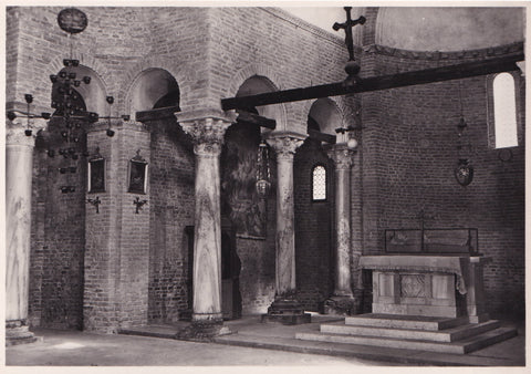 AK Venezia - Torcello e Chiesa di S. Fosca - Interno.