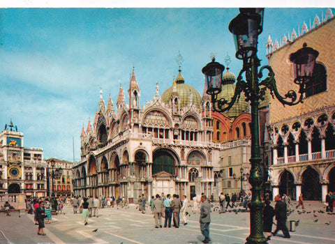 AK Venezia. San Marco dalla Piazzetta.