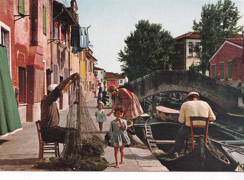 AK Burano. Rio di Terranova - I pescatori.
