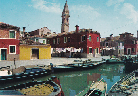 AK Burano. Rio della Giudecca.
