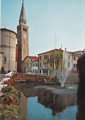 AK Portogruaro. Duomo - Via Molini.