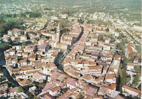 AK Portogruaro. Panorama aereo.