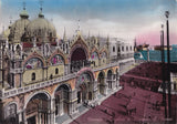 AK Venezia - Basilica e Piazzetta S. Marco.