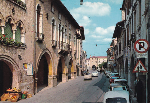 AK Portogruaro. Via Garibaldi.