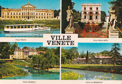 AK Ville Venete. Villa Pisani. Villa Friuli-Bon. Villa Negrelli. Villa La Barbariga.