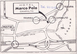 Karte Campalto. Hotel Marco Polo.
