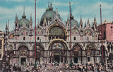 AK Venezia. Piazza e Chiesa di S. Marco.