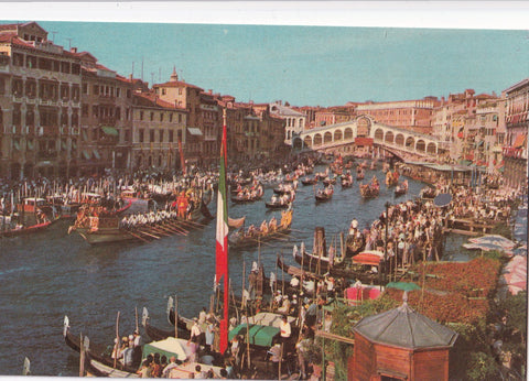AK Venezia. Canal Grande - Regata Storica.