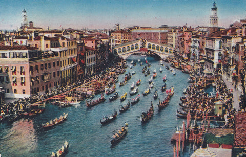 AK Venezia. Ponte di Rialto.